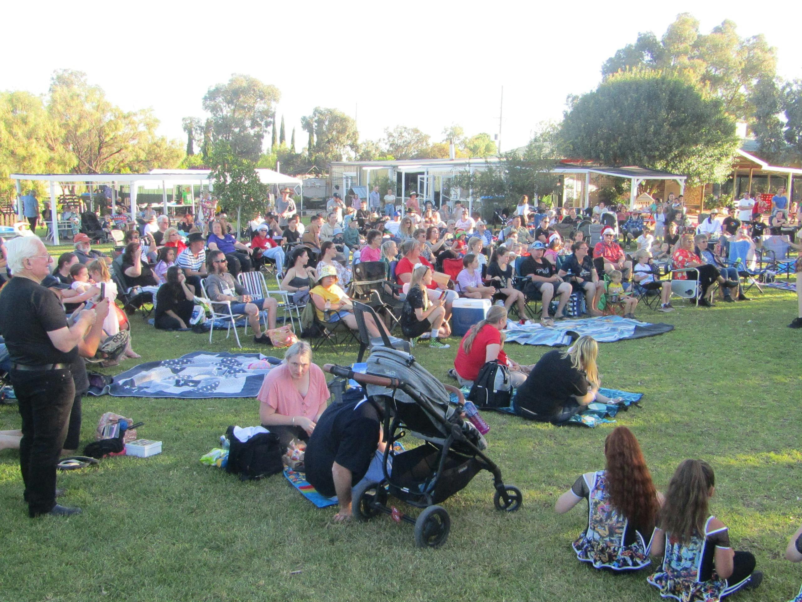 Carols by Candlelight at the Garden of Hope Mildura