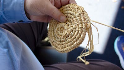 Weaving at Tuggeranong Arts Centre