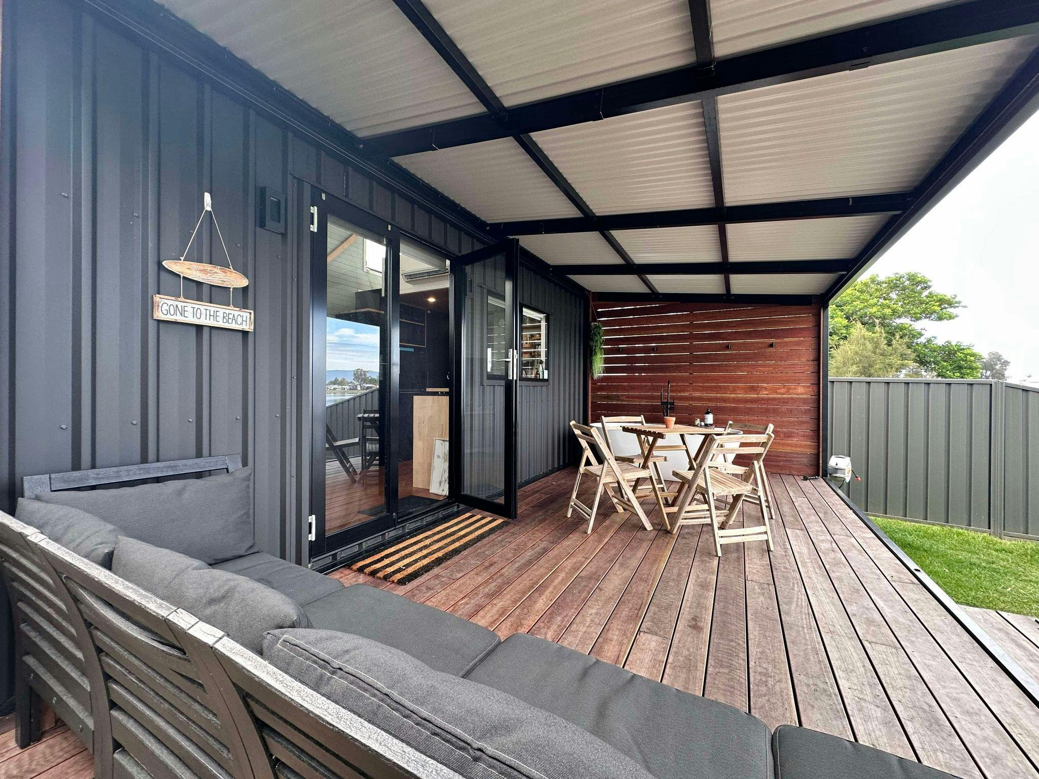 뒷쪽 데크 전망