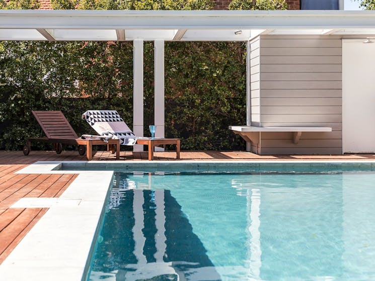 You'll love the shimmering outdoor pool