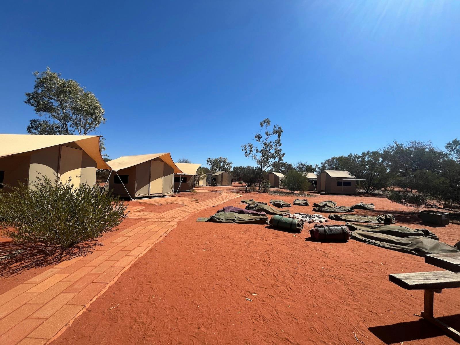 Adventure Tours Australia - campsite