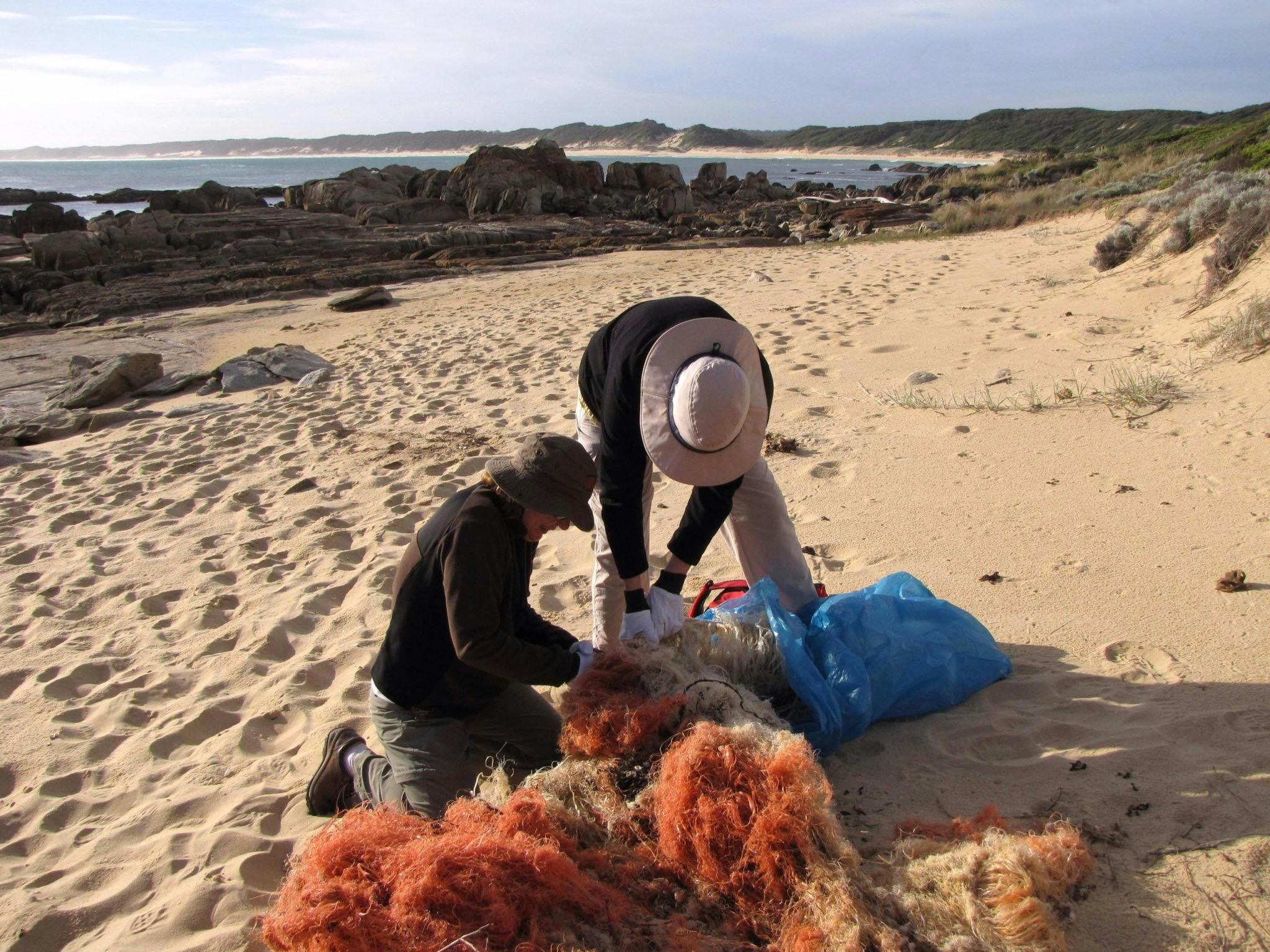 Fishing net removal