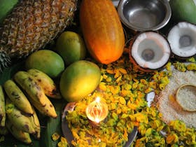Onam Banana Leaf Feast at Babajis Warburton Cover Image