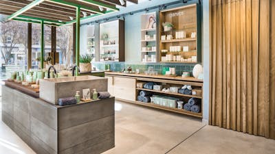 Interior of Endota Spa