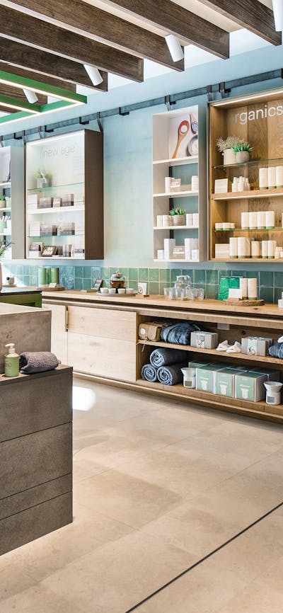 Interior of Endota Spa