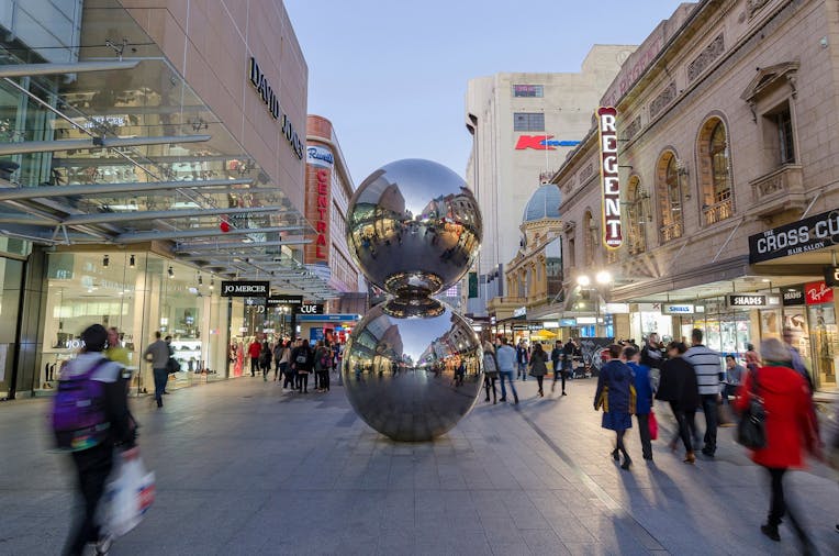 Rundle Mall - Adelaide Attraction SA Tourism