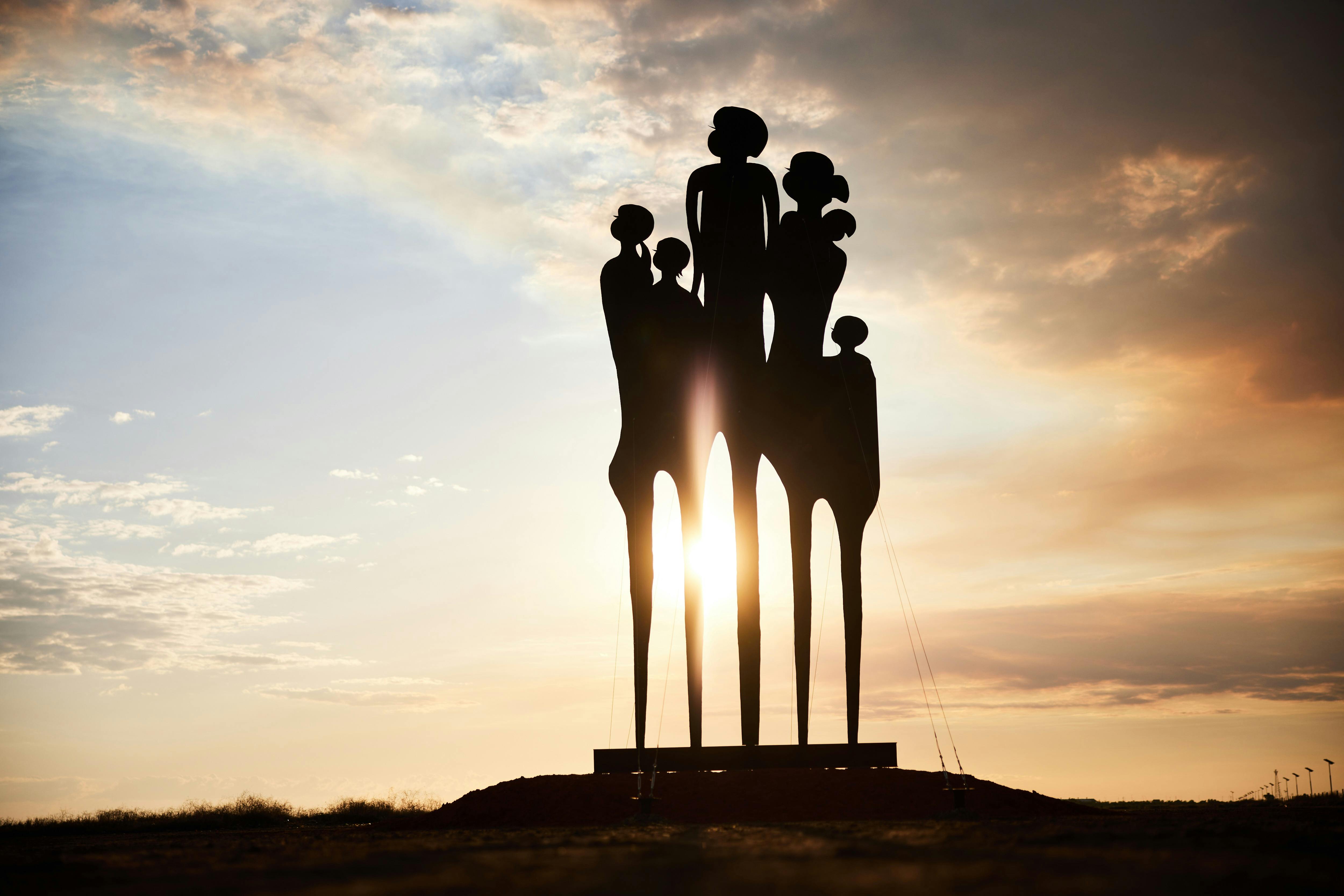 Sculptures on the Marsh