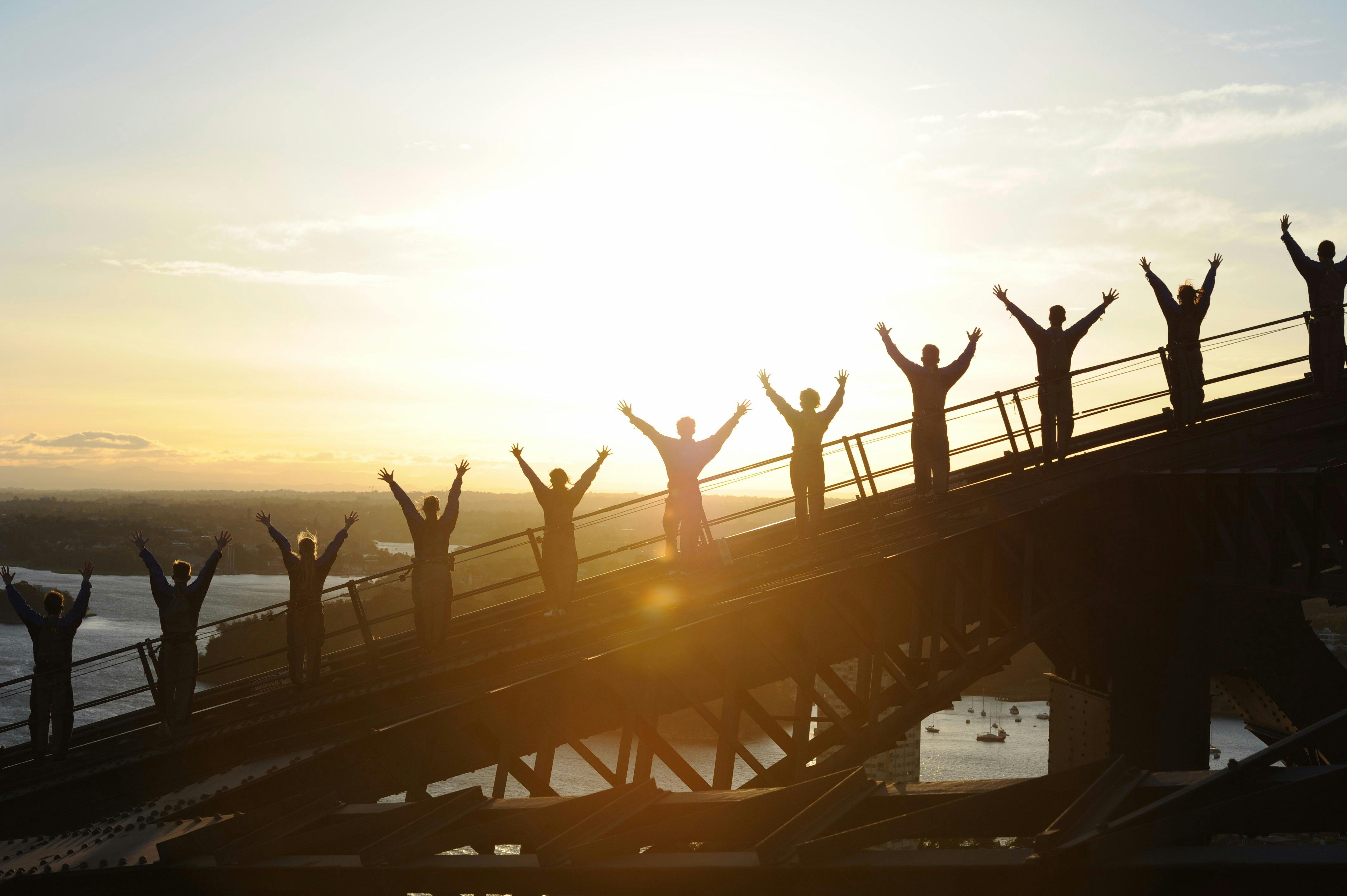 Climb the iconic Sydney Harbour Bridge at Twilight