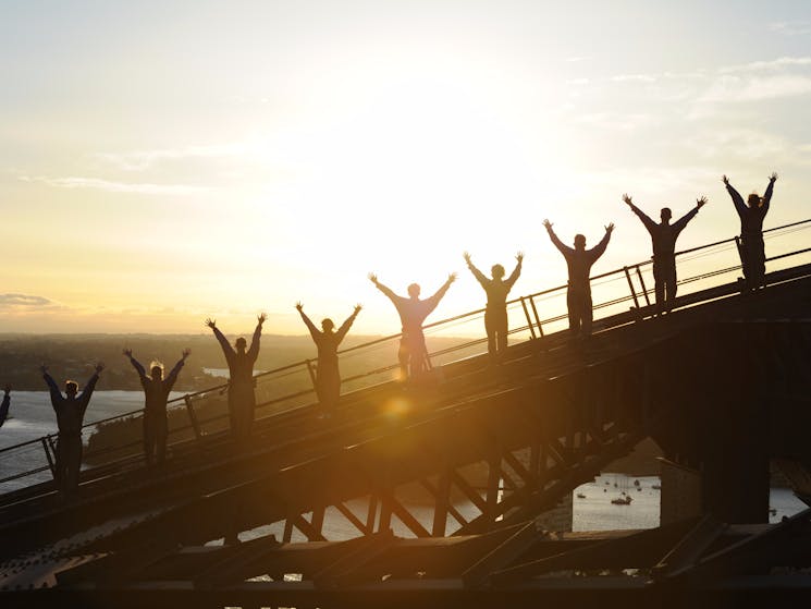 Climb the iconic Sydney Harbour Bridge at Twilight