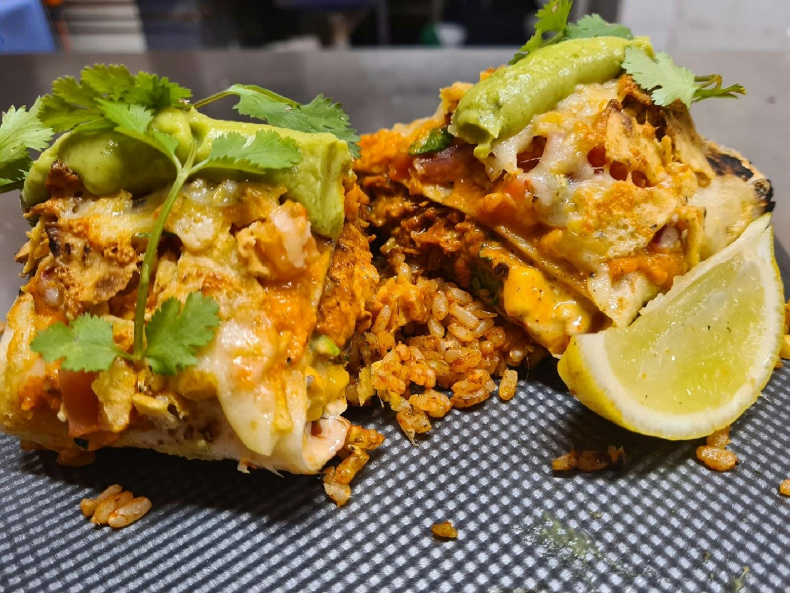 Taco Love famous burrito