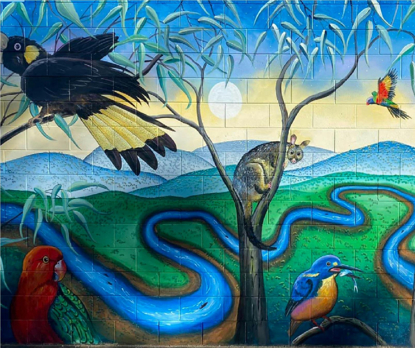 Copmanhurst School Wall