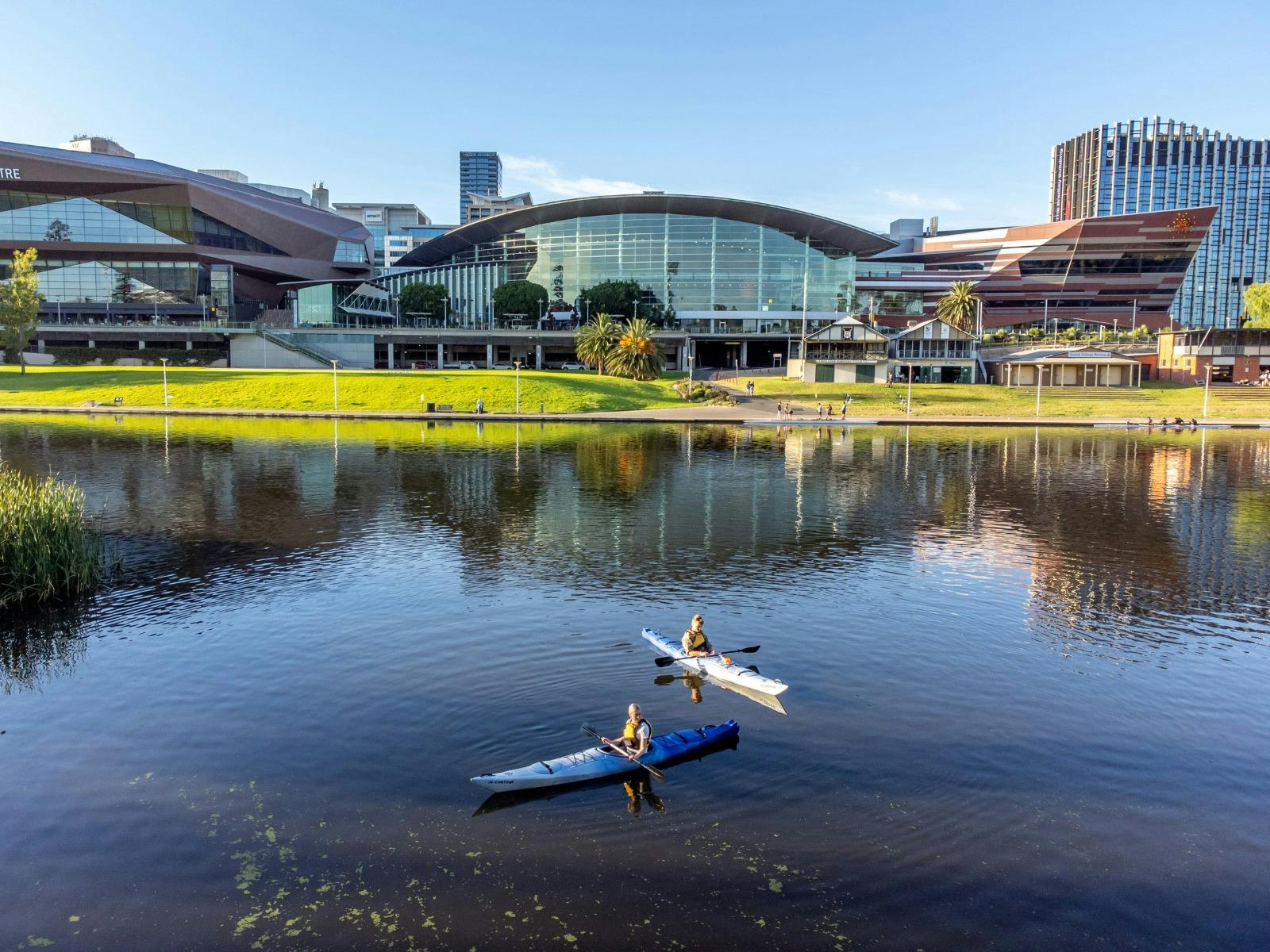 Mighty Yowie's Adelaide City Kayak Tour - School Holiday