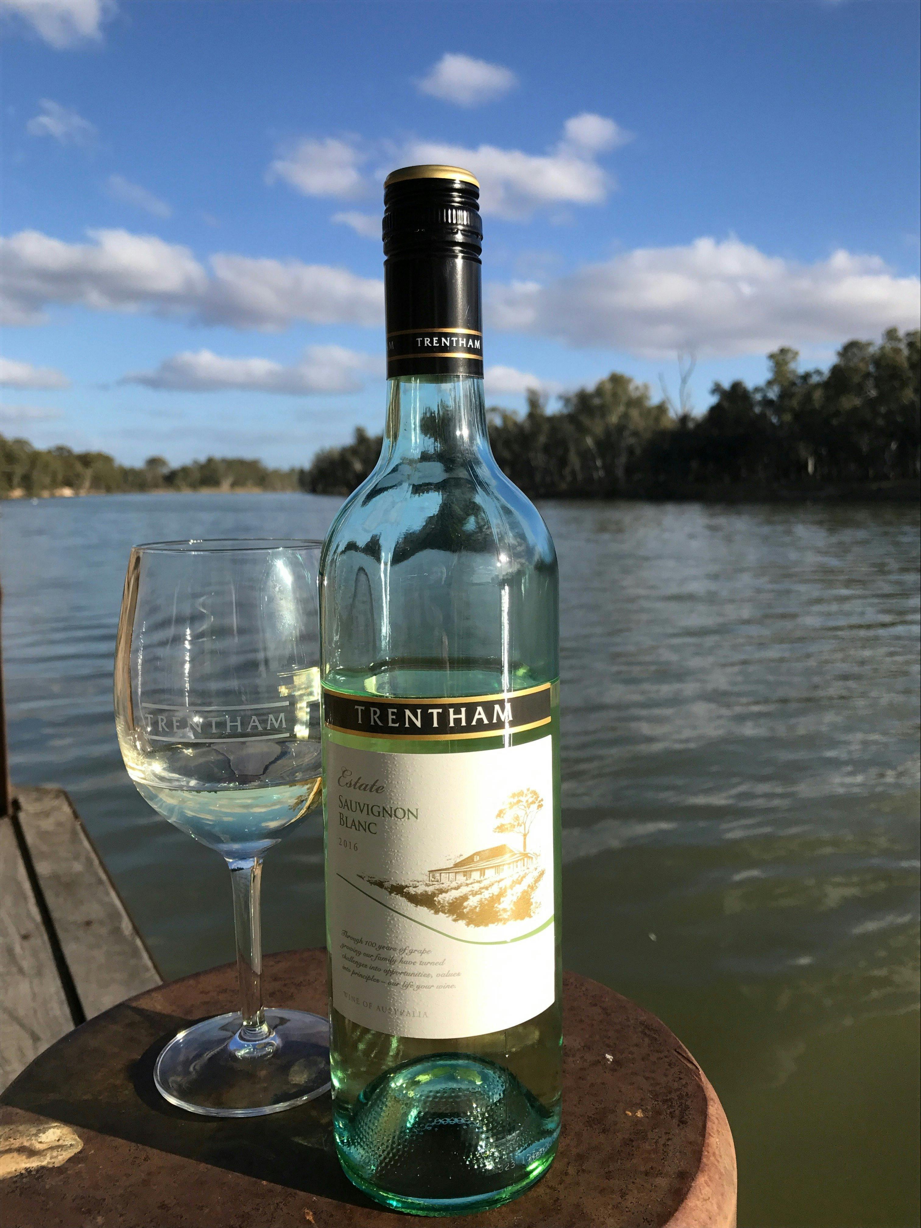 Trentham Winery - beautiful location overlooiking the Murray river.