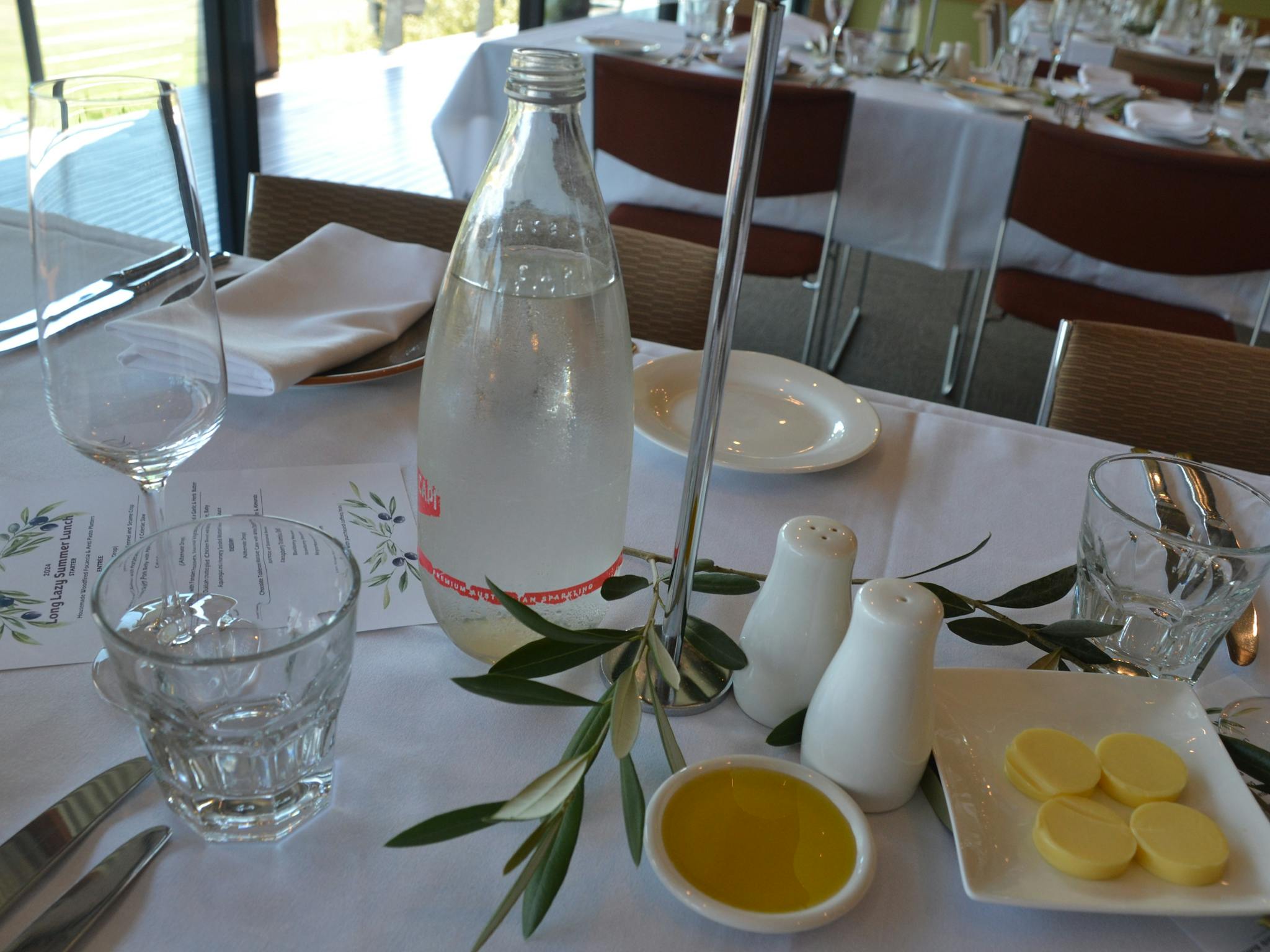 Table settings to reflect the occasion