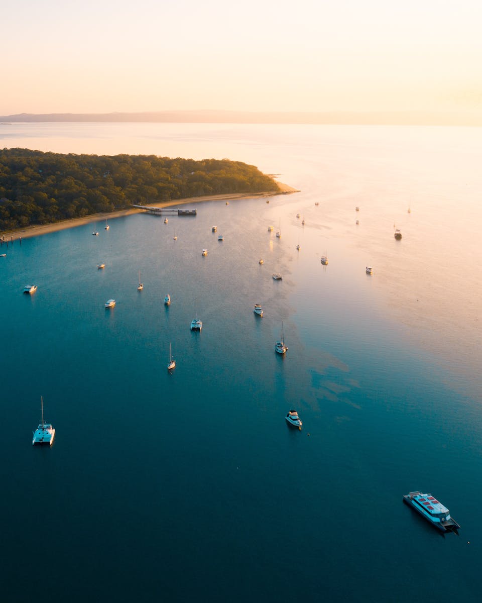 Coochiemudlo Island aerial