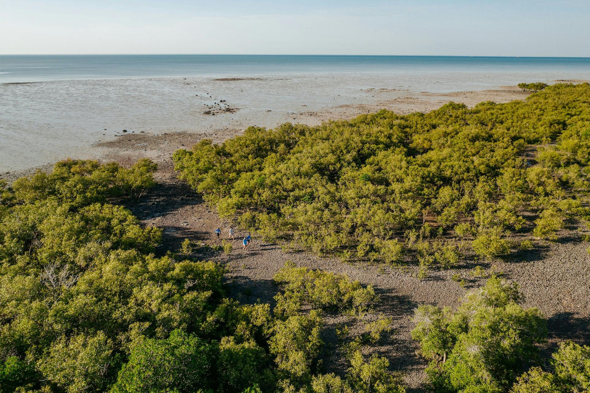 Overlooking one few remaining landing points to Broome's foreshore