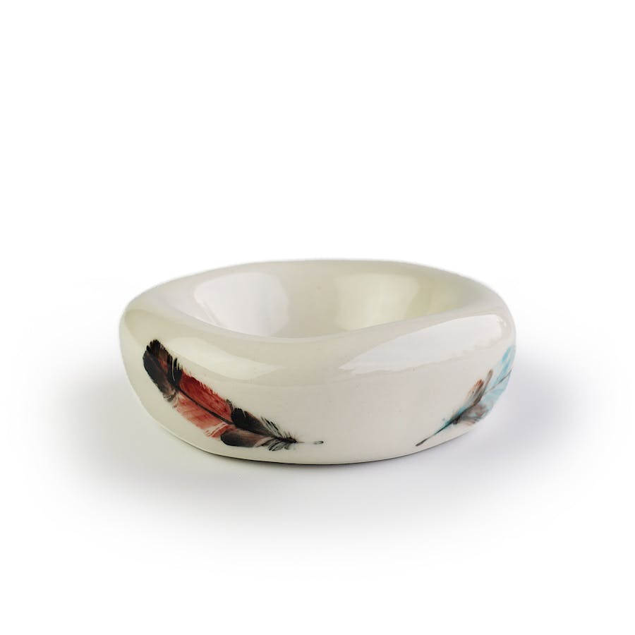 Frances Smith - Feather Trinket Bowl