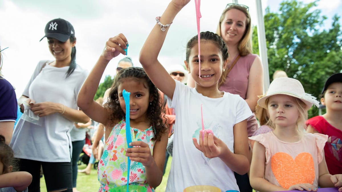 Moreton kids Festival Kids Slime making creative kids
