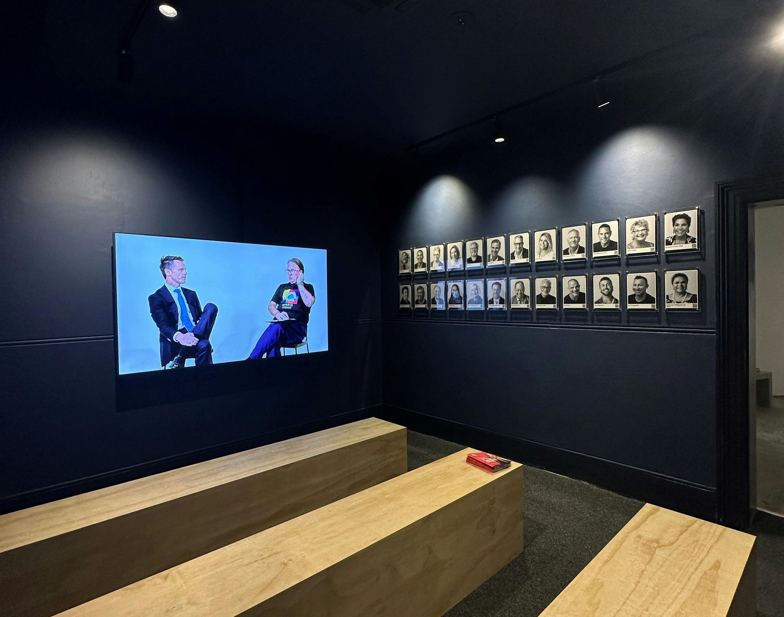 Interviews with Jonath, on Moran ExhibitionQtopia Sydney