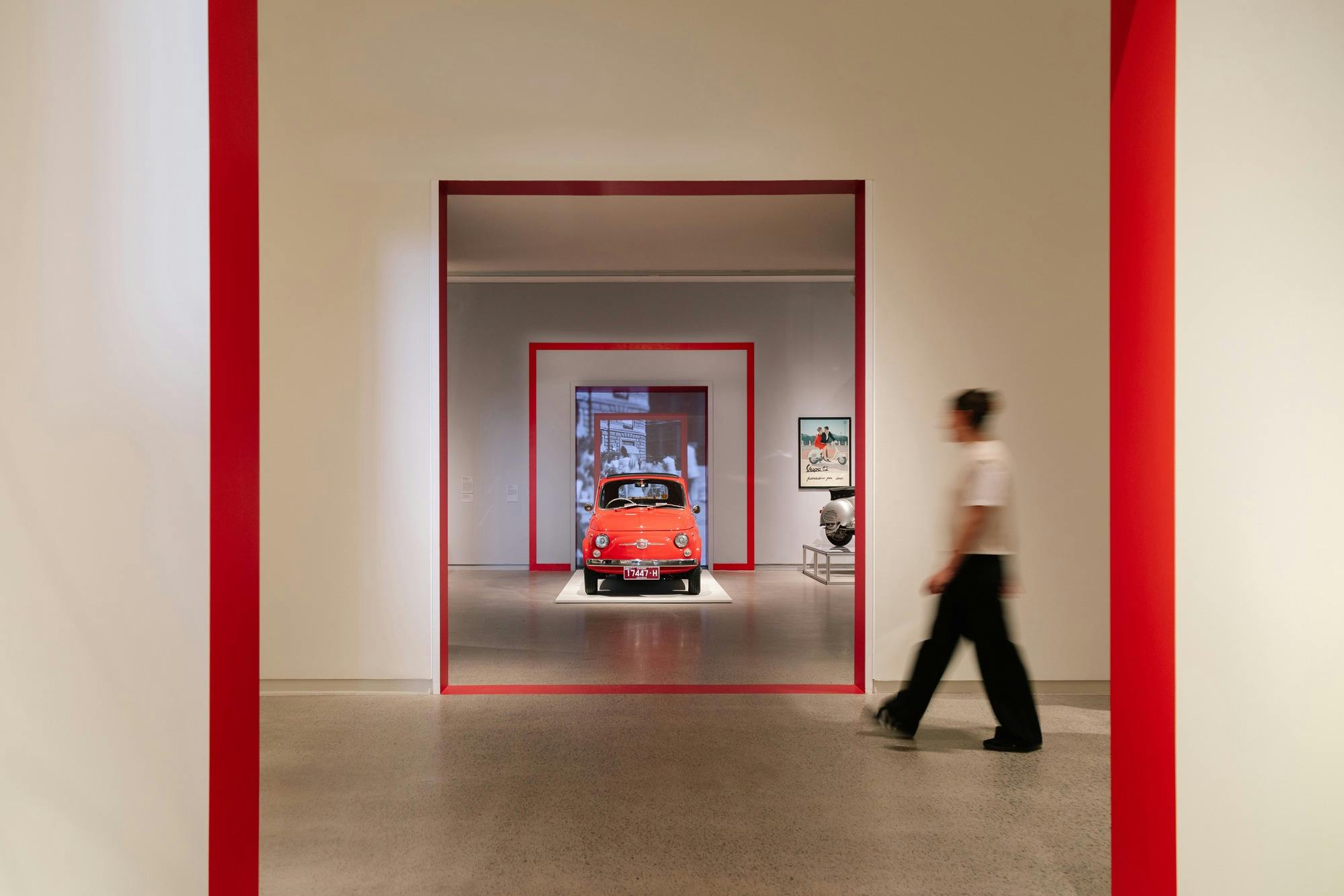 Installation view, Molto Bello: Icons of Modern Italian Design, Heide Museum of Modern Art