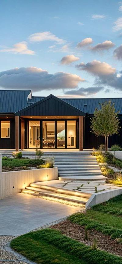 Large house build by Solving Design on Old Cooma Road