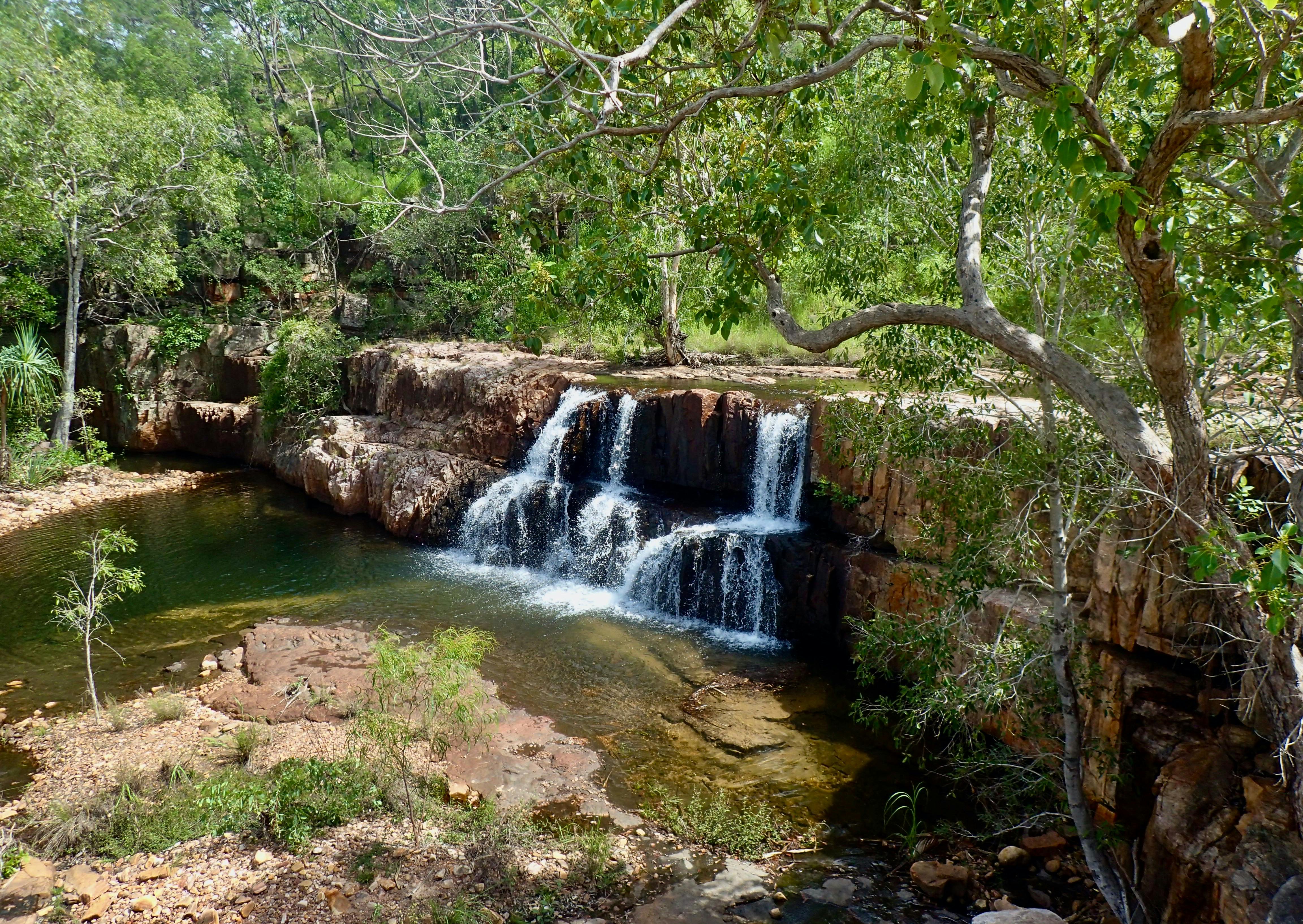 Hidden waterfall