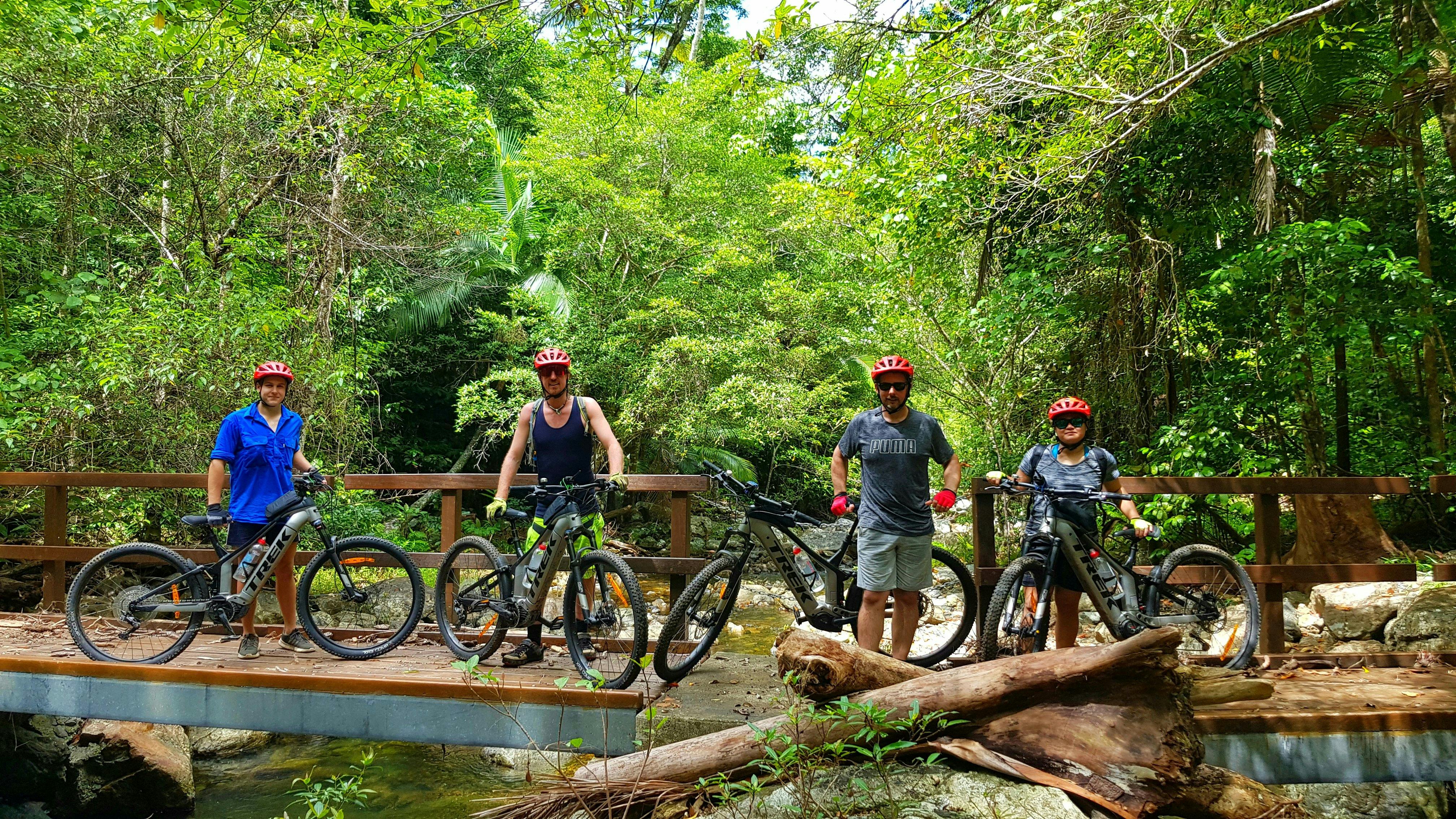 A short break to enjoy the remoteness of the location and the sights and sounds of the rainforest.