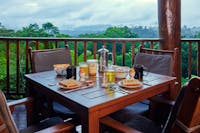 Breakfast Hamper on Balcony