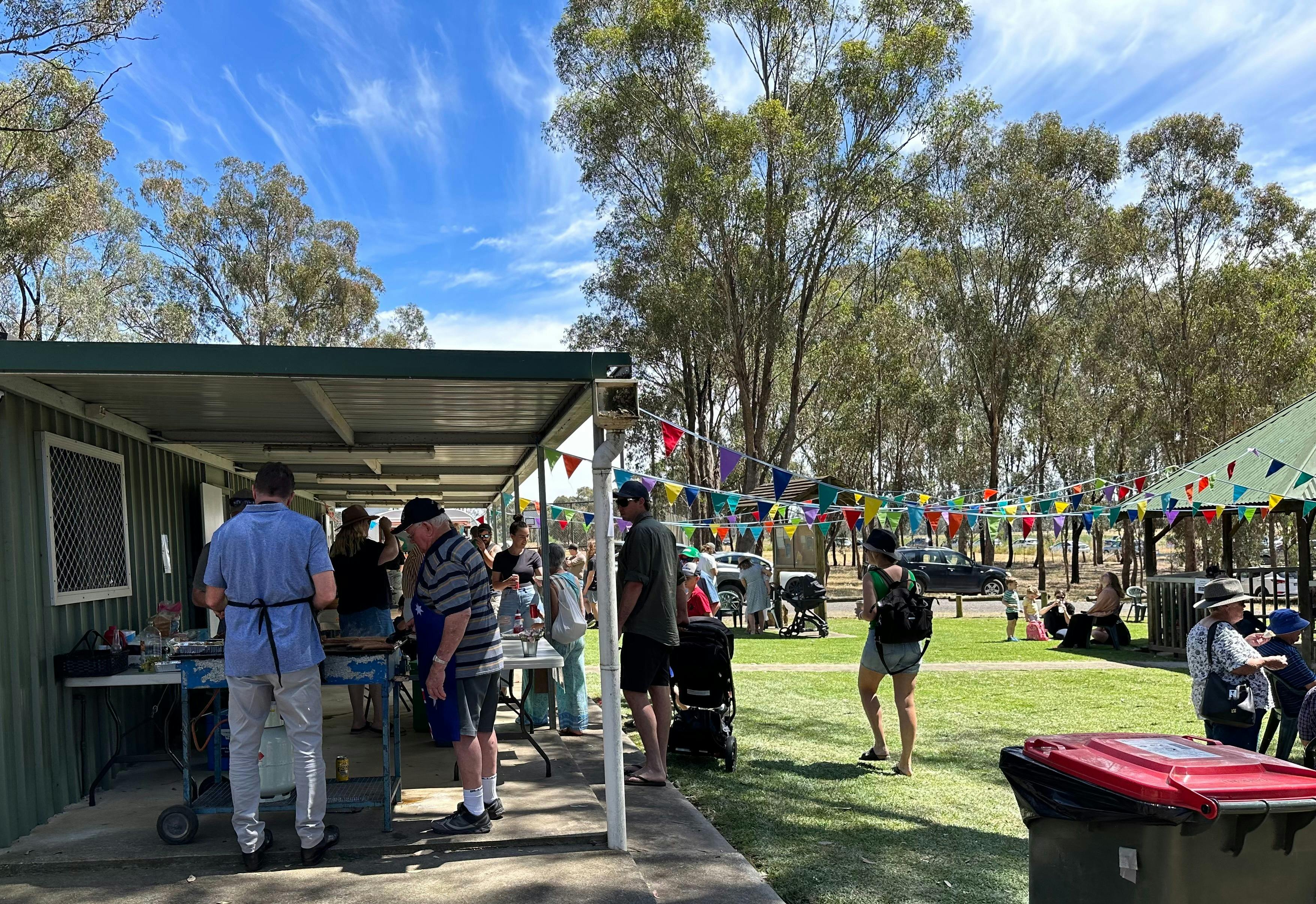 Visitors & locals at 2023 Market