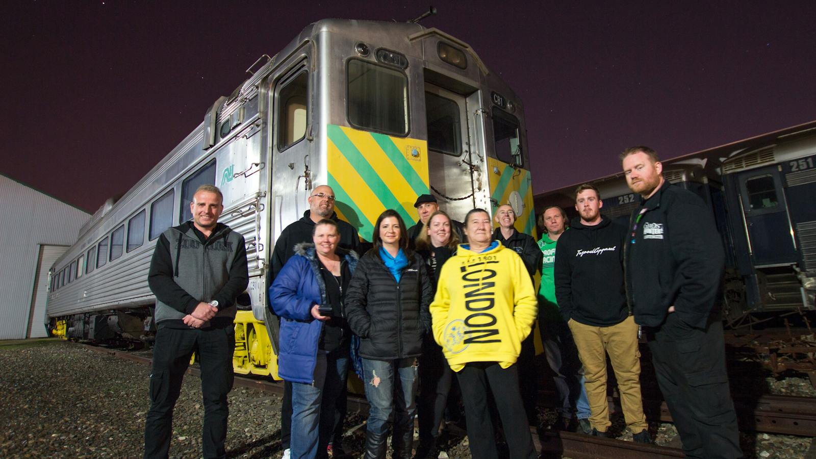 Railway Museum Ghost Tours - Paul Bradford, Ghost Hunters International