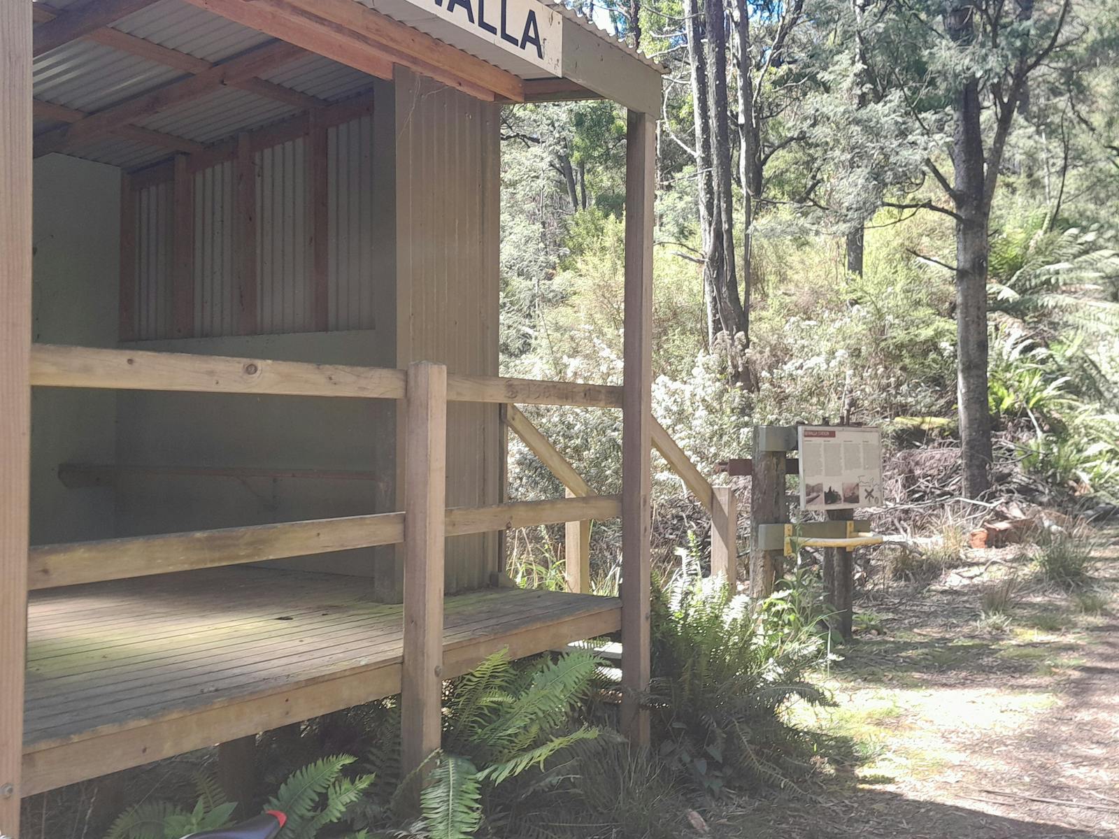 North East Tasmania Rail Trail Trewalla Station