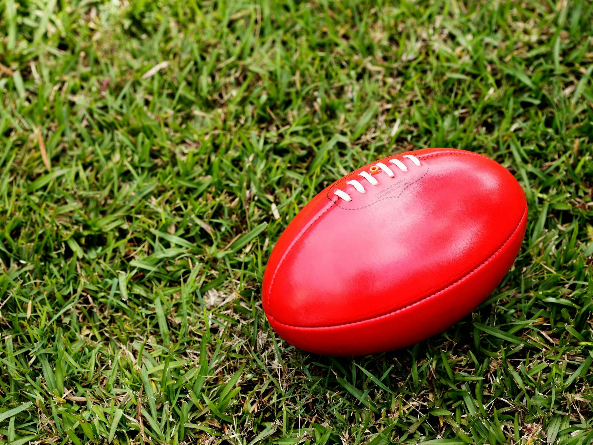 Australian Rules Football on Grass