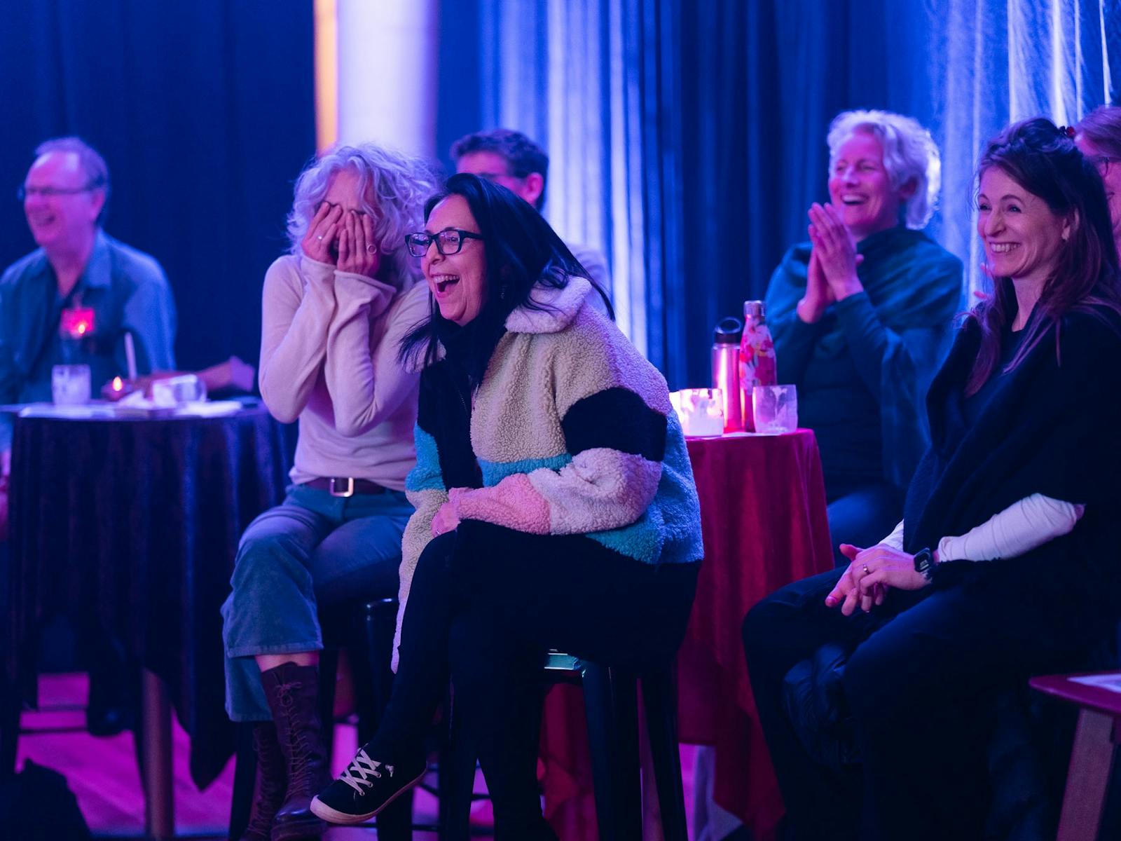 People laughing