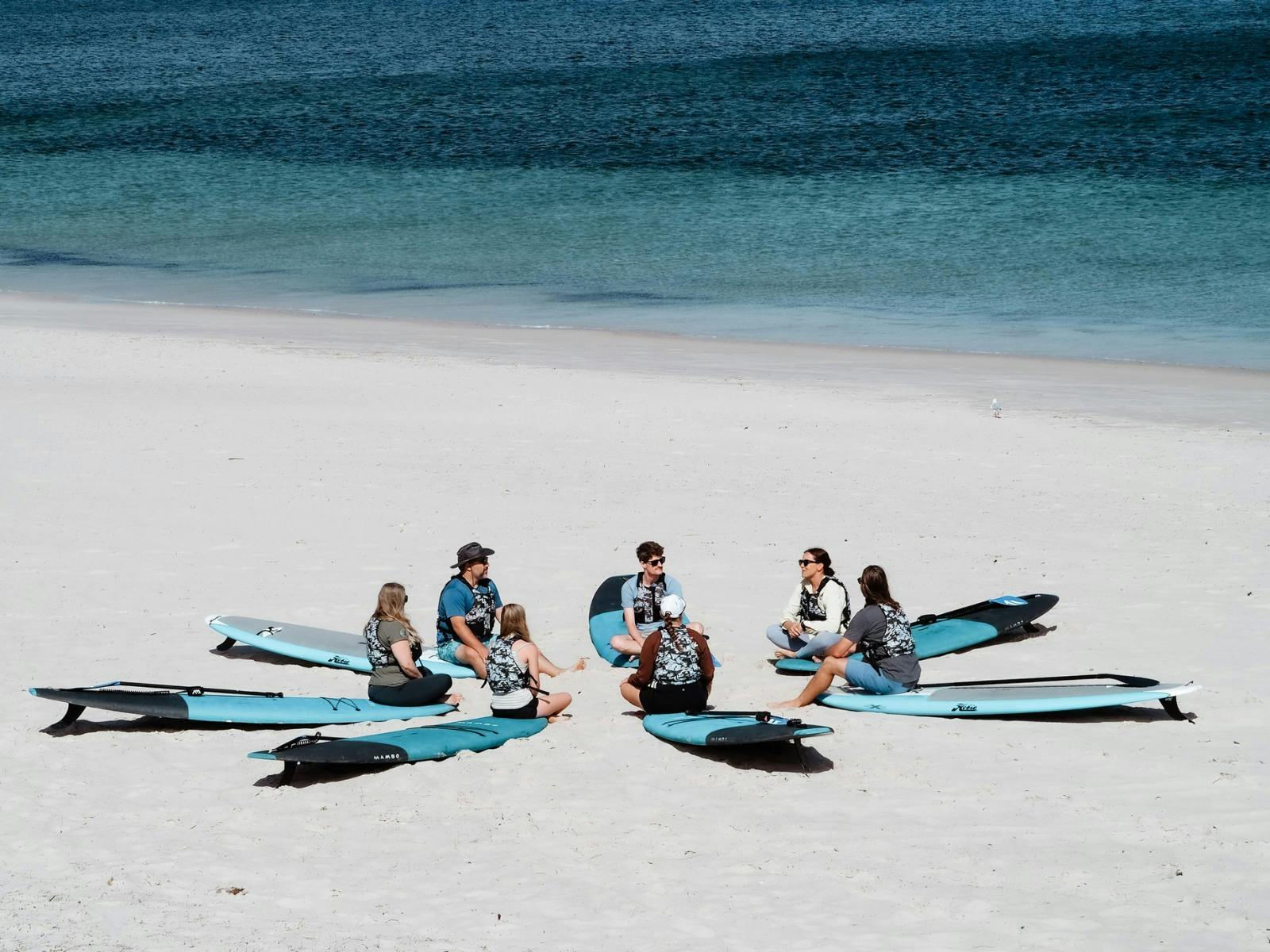 Enliven Outdoor Adventures Guided Stand Up Paddle Boarding SUP experience Normanville, Fleurieu SA