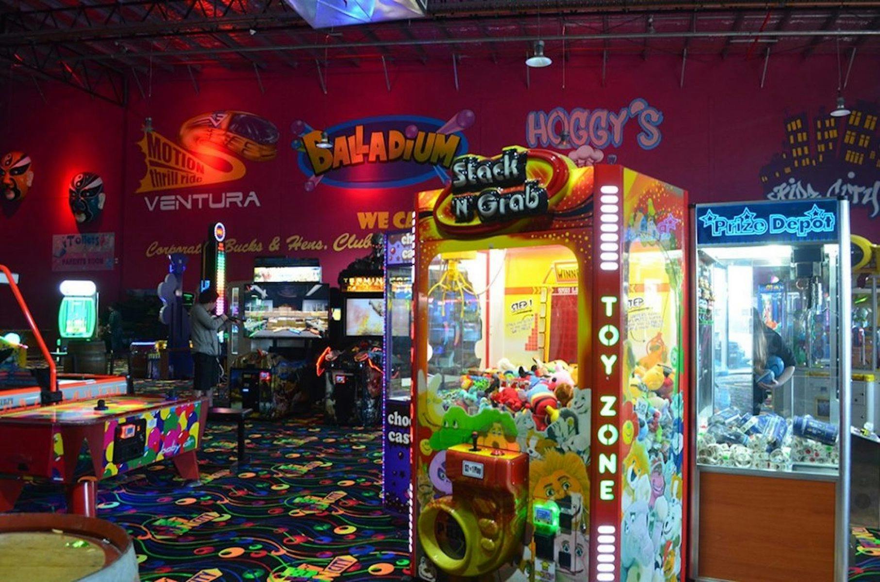 Arcade Games and Prizes