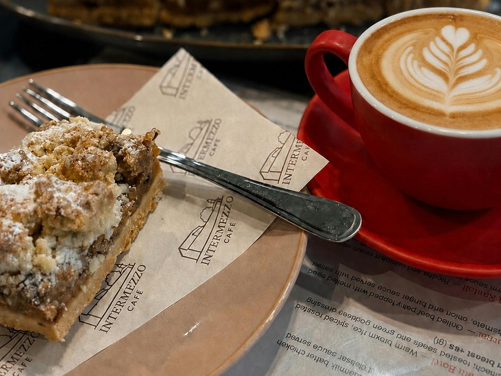 Apple Crumble Slice