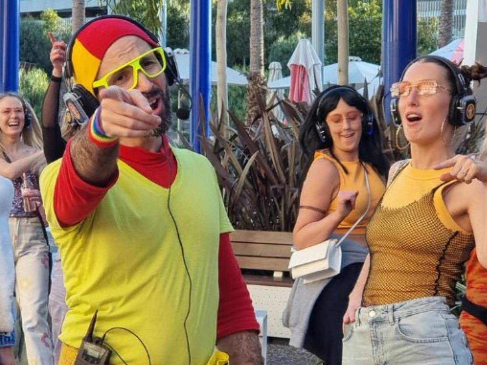 Latin Theme Silent Disco Walking Tour