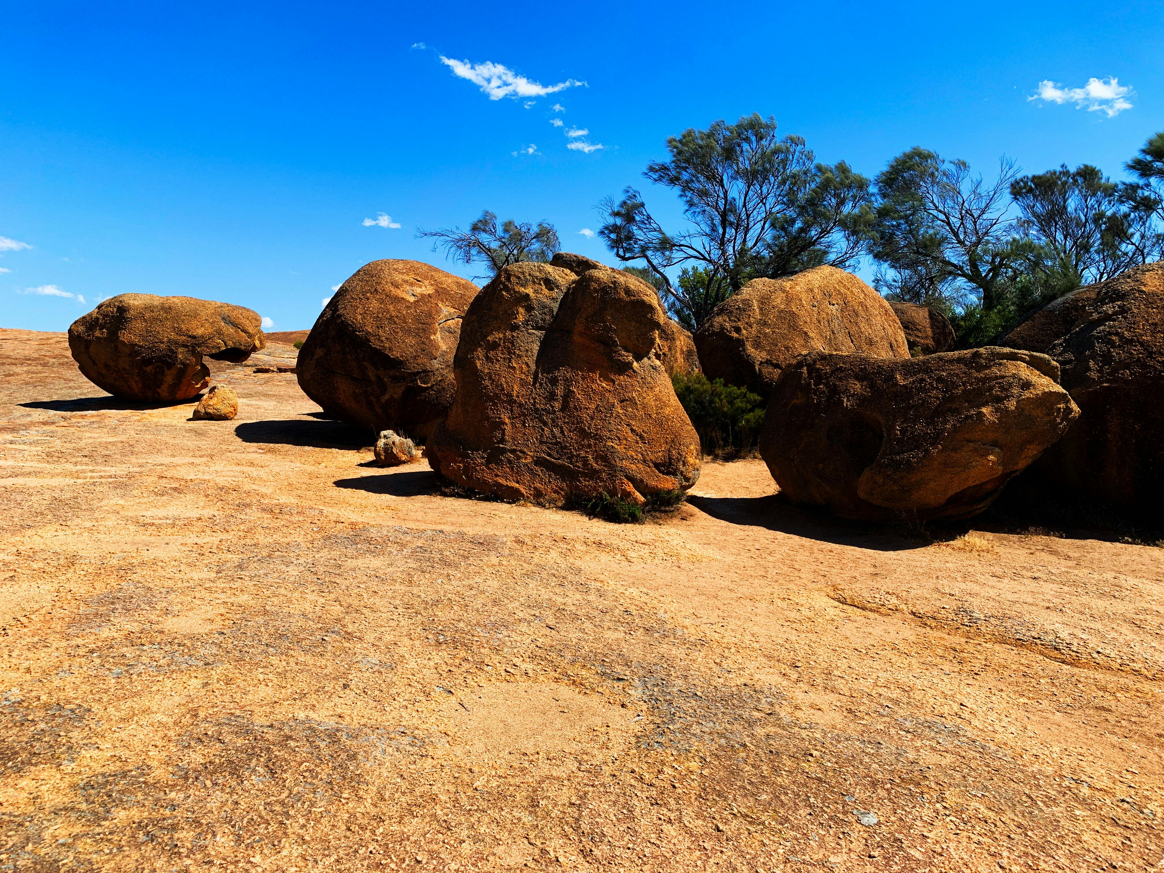 Beautiful granite landscapes