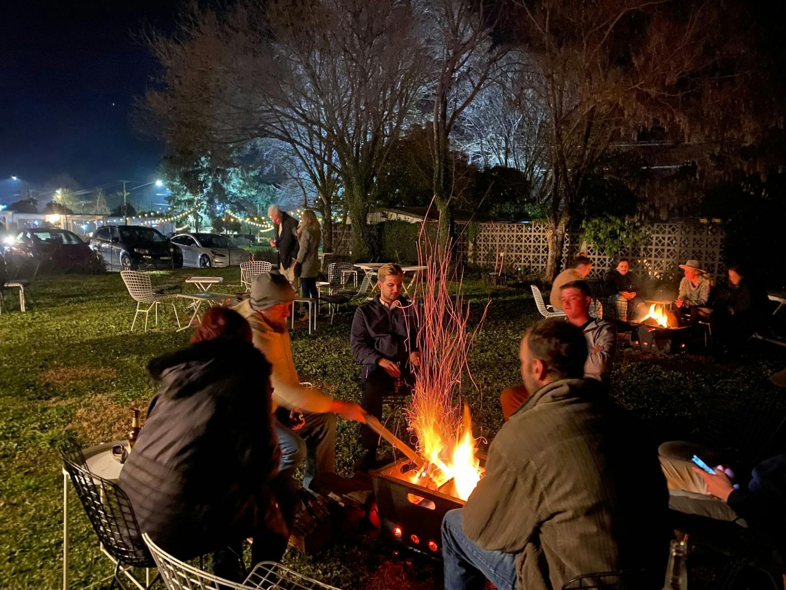 Image for Winter Dining around Oriana's Fire Pits