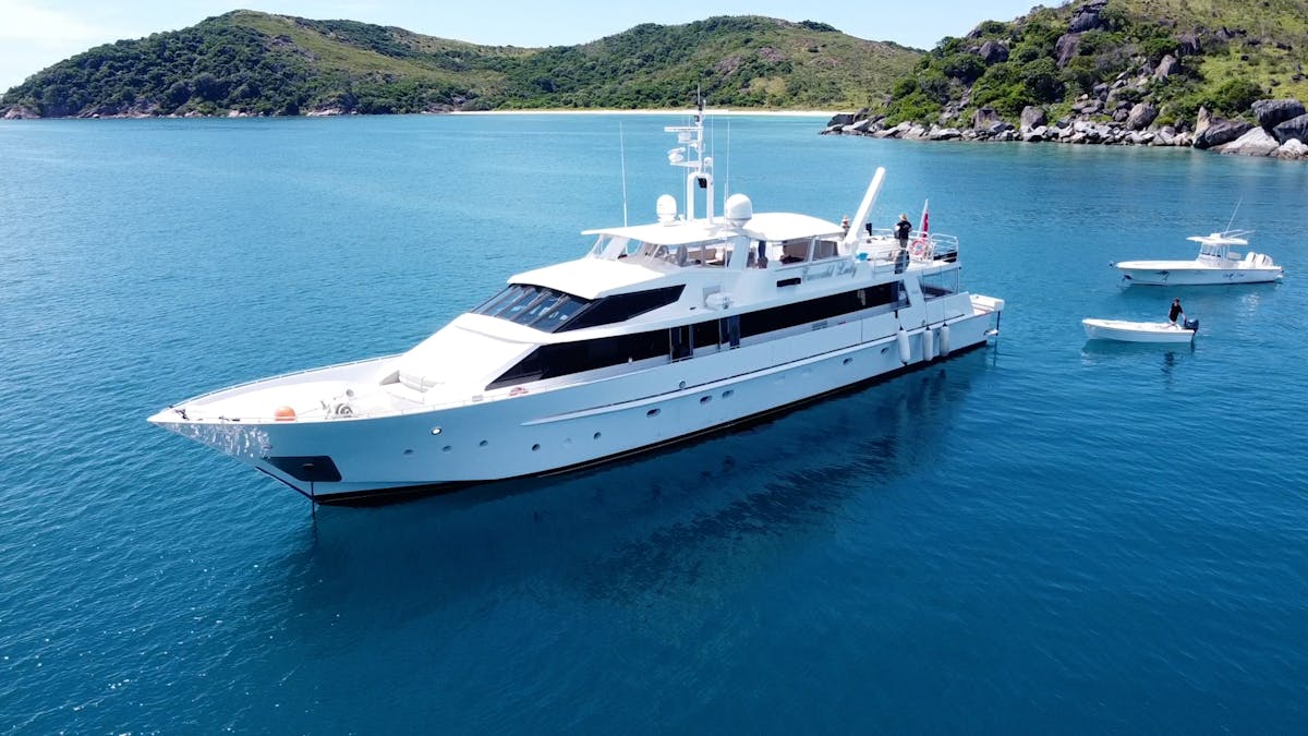 YOTSPACE superyacht voyages Great Barrier Reef