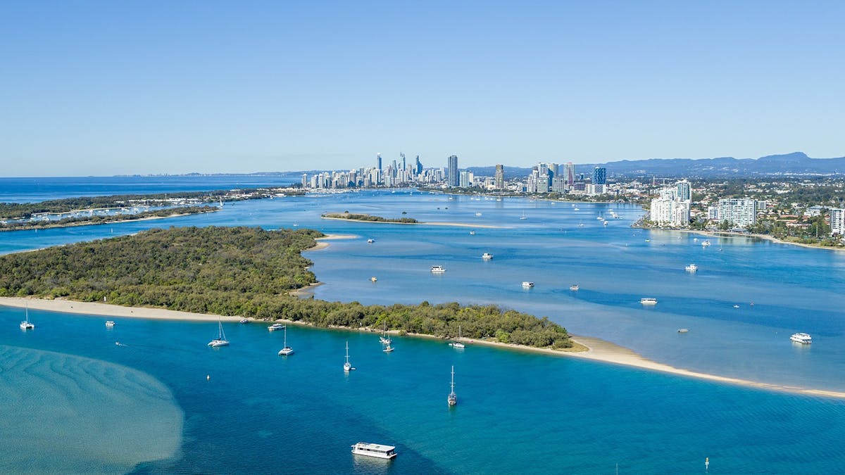 Broadwater aerial view