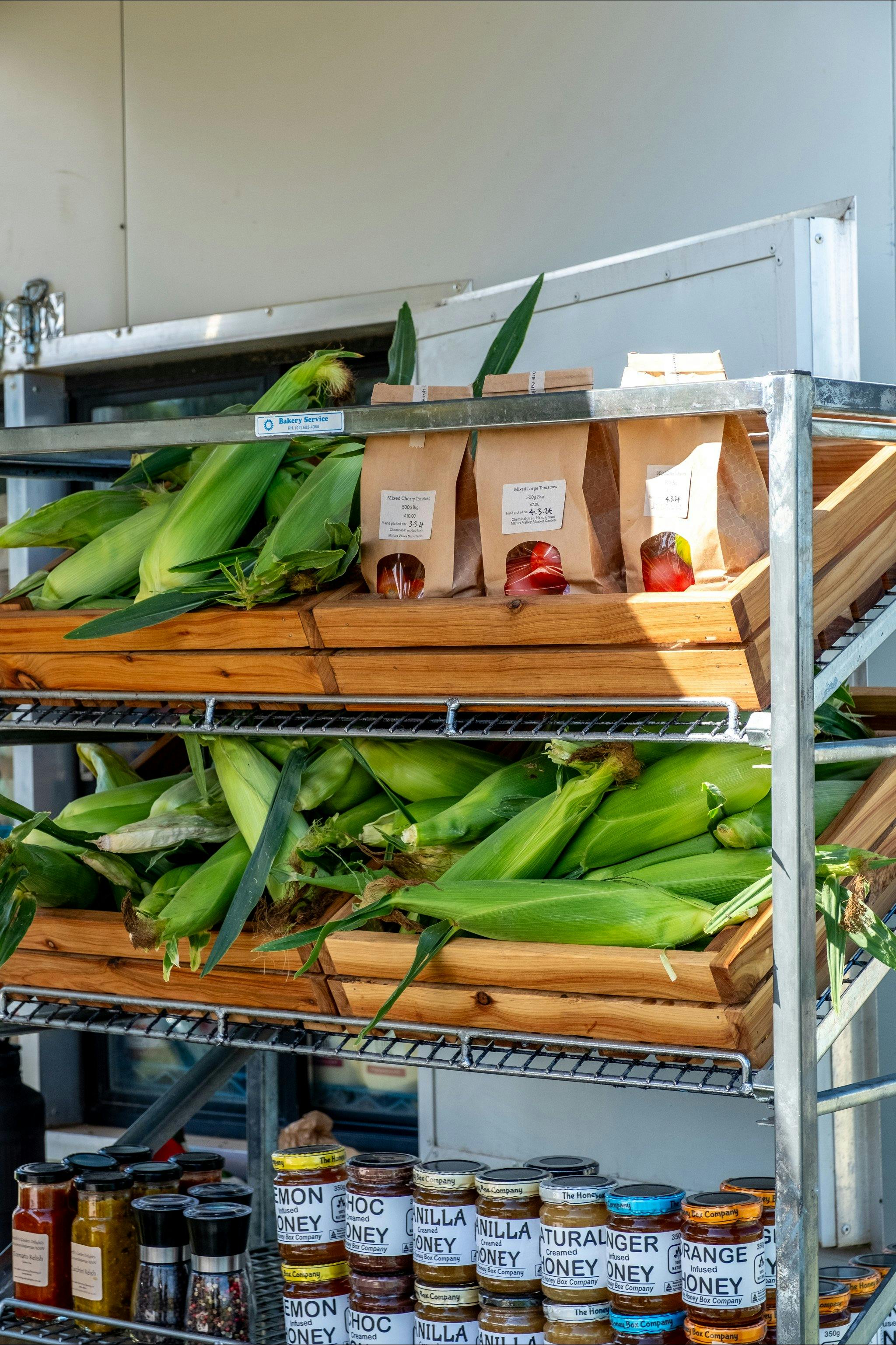 Local produce from the farm