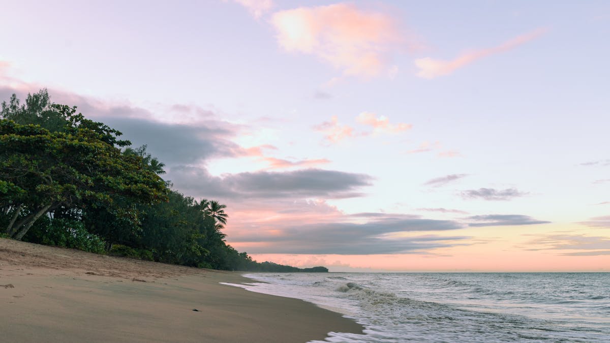 Sunset at Holloways Beach