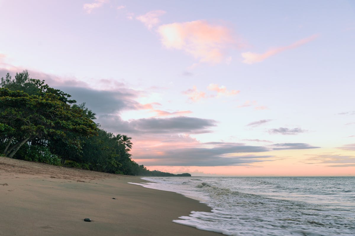 Sunset at Holloways Beach