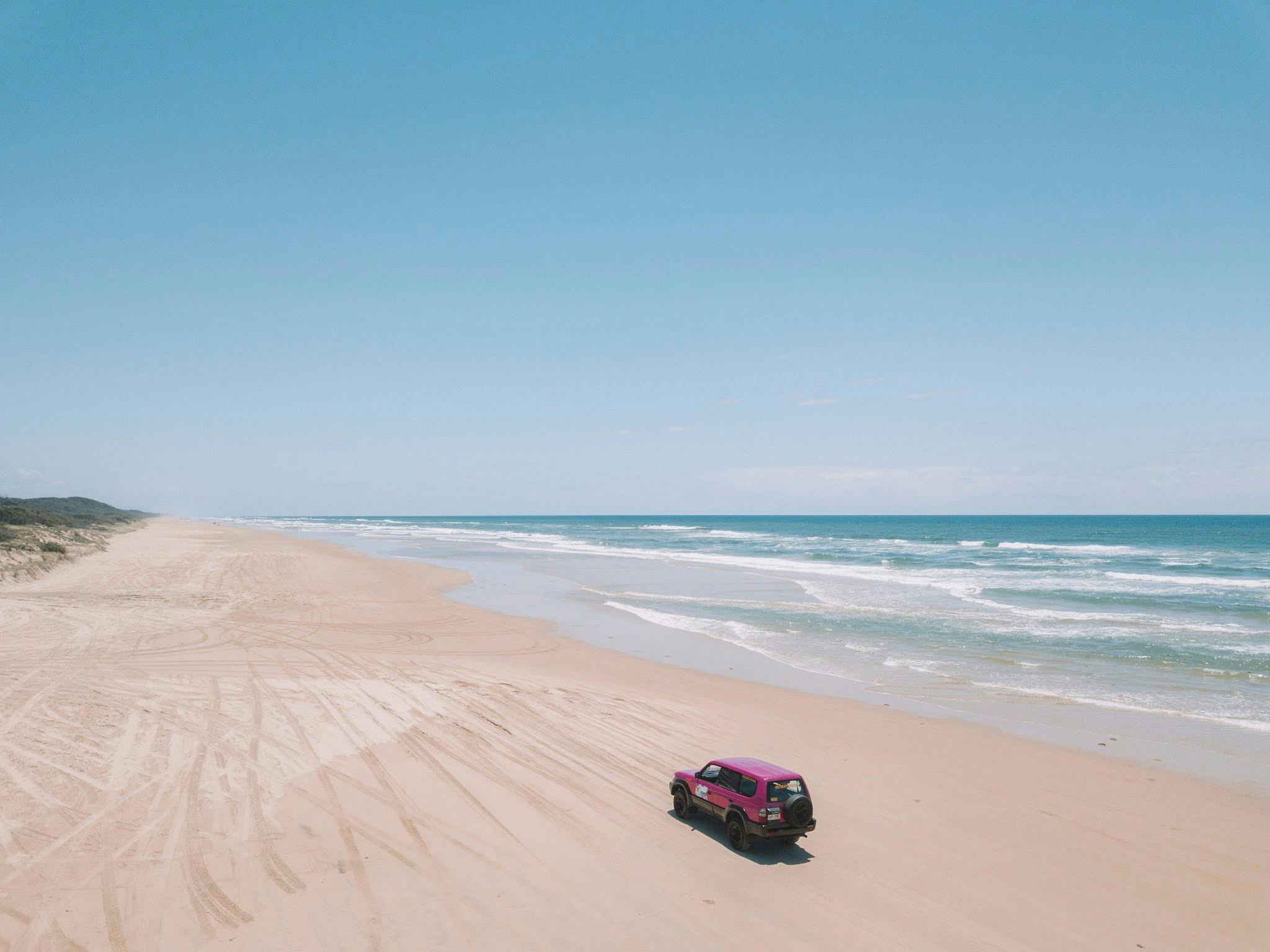 Drive the 75mile beach in a couples camper