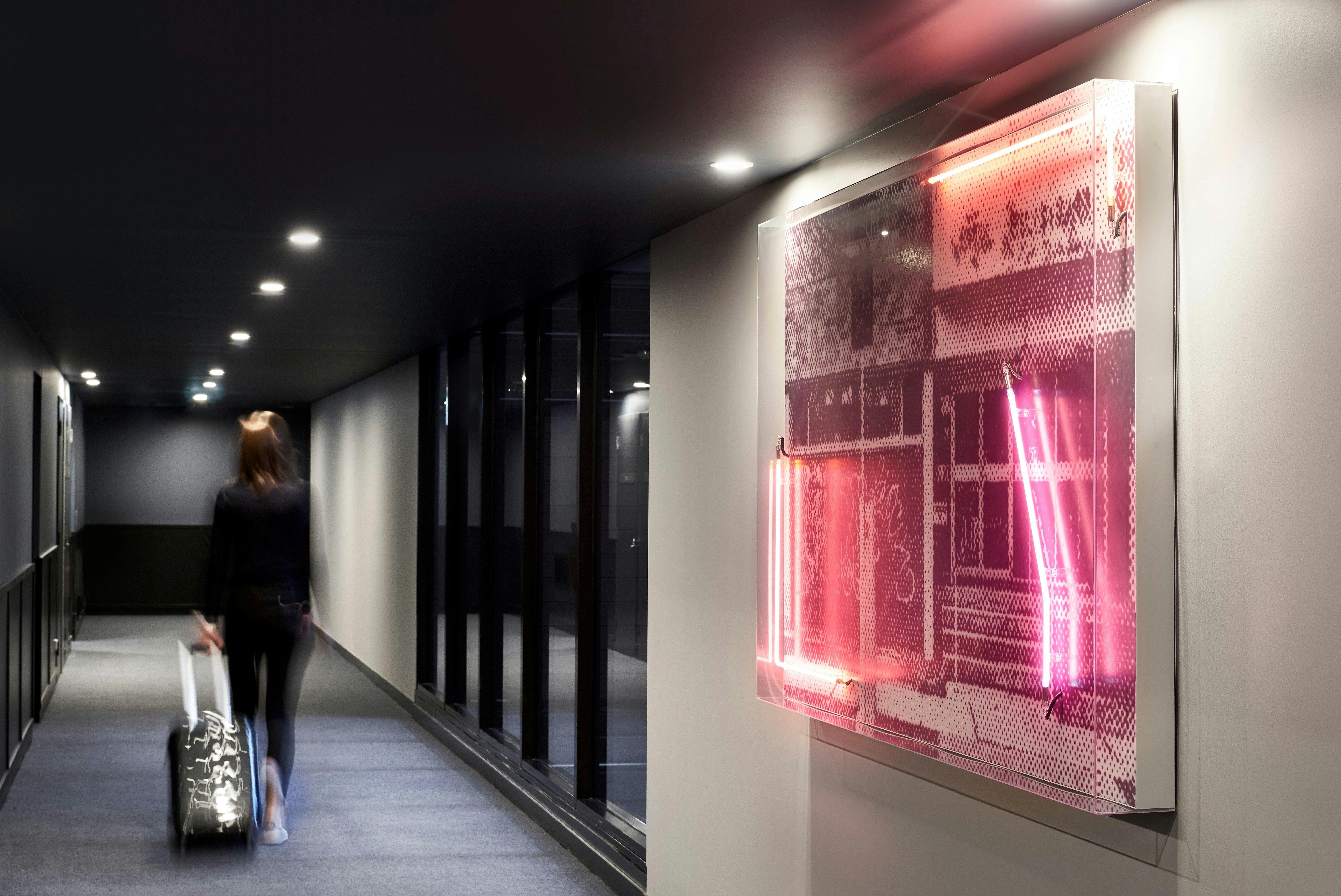 Hotel Corridor - Midnight Hotel