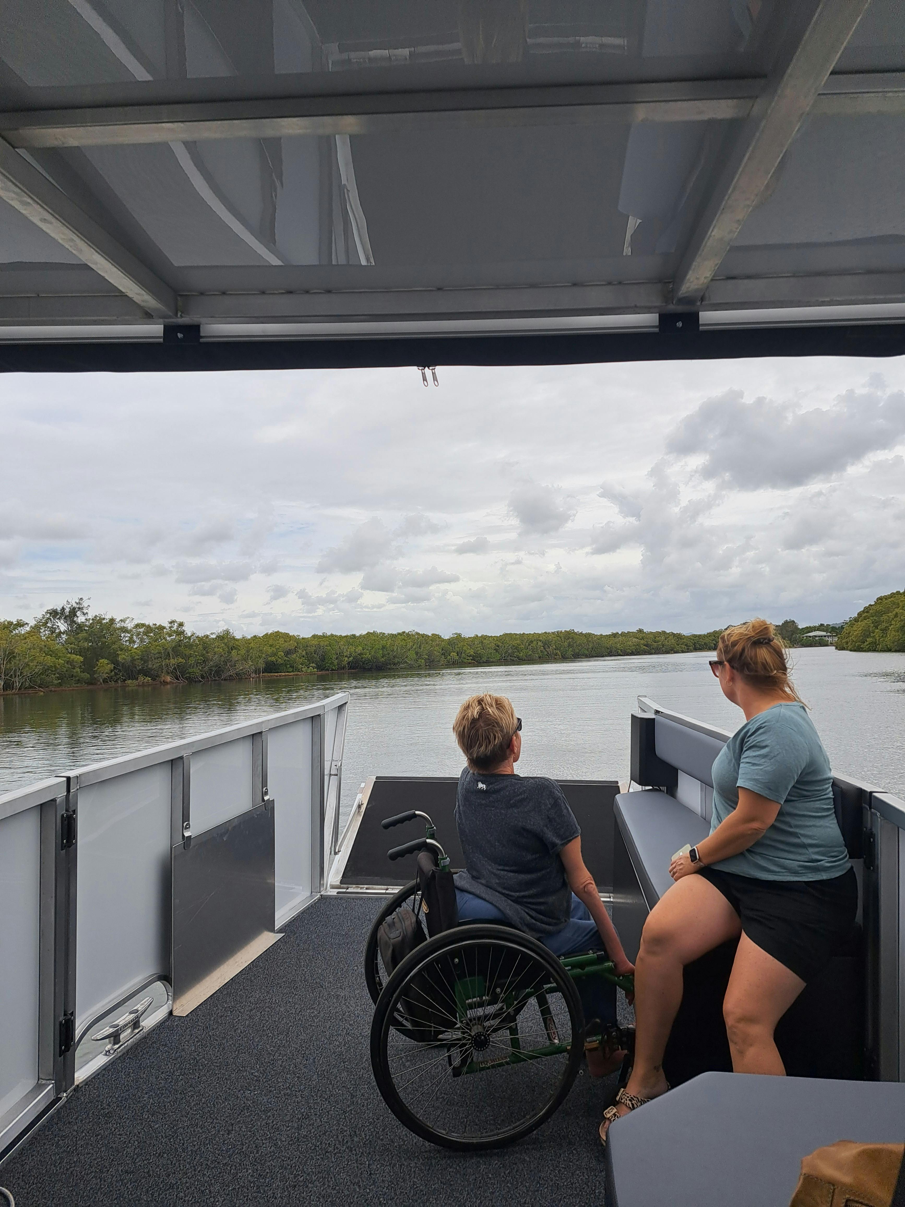 Plenty of wheelchair access