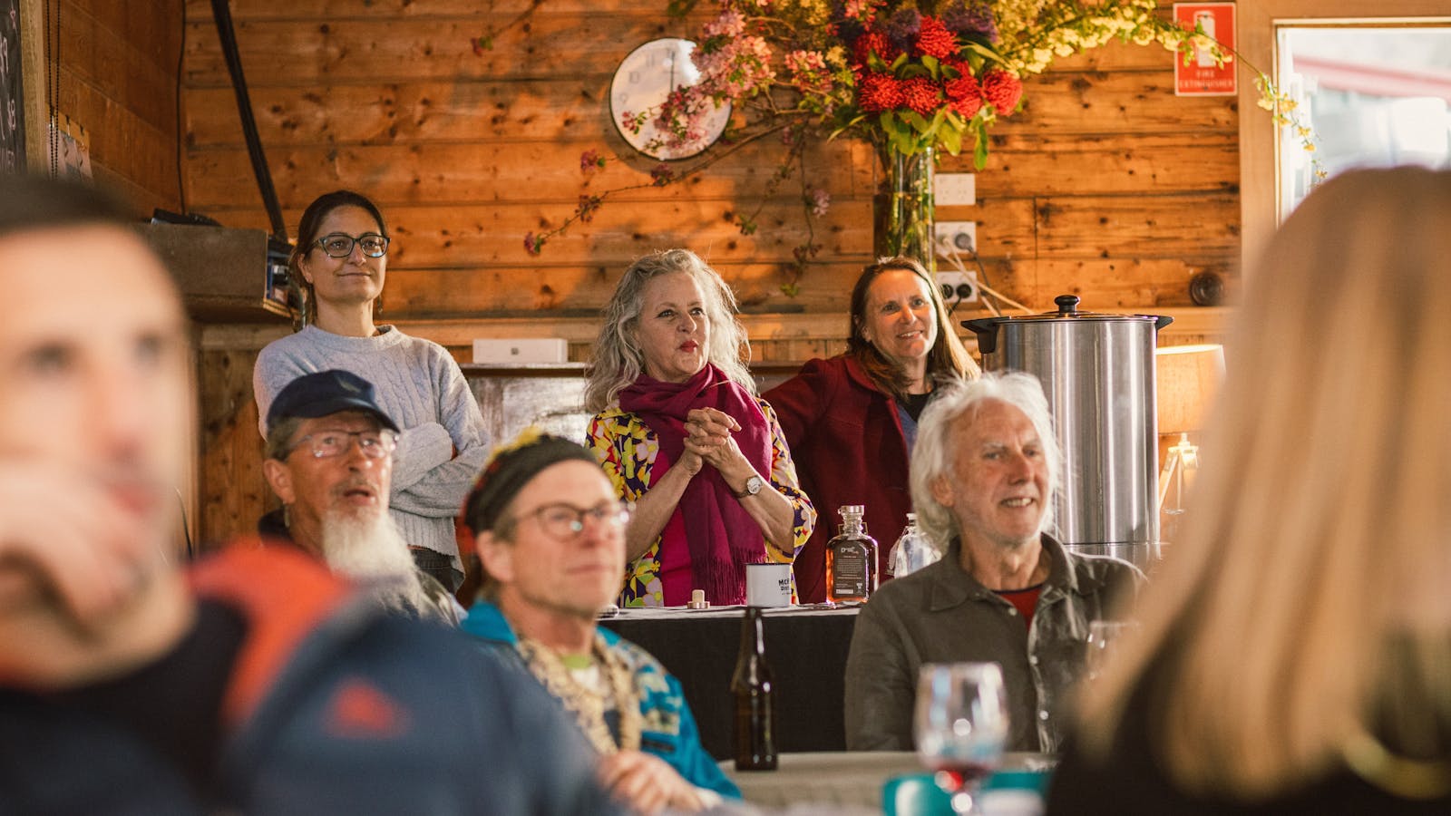 The audience, Open Mic at Koonya Hall