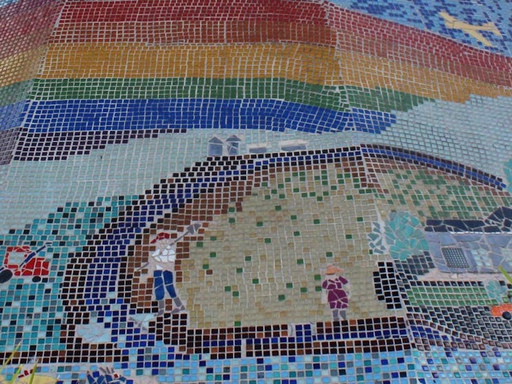 Coleambally Water Tower Mosaic