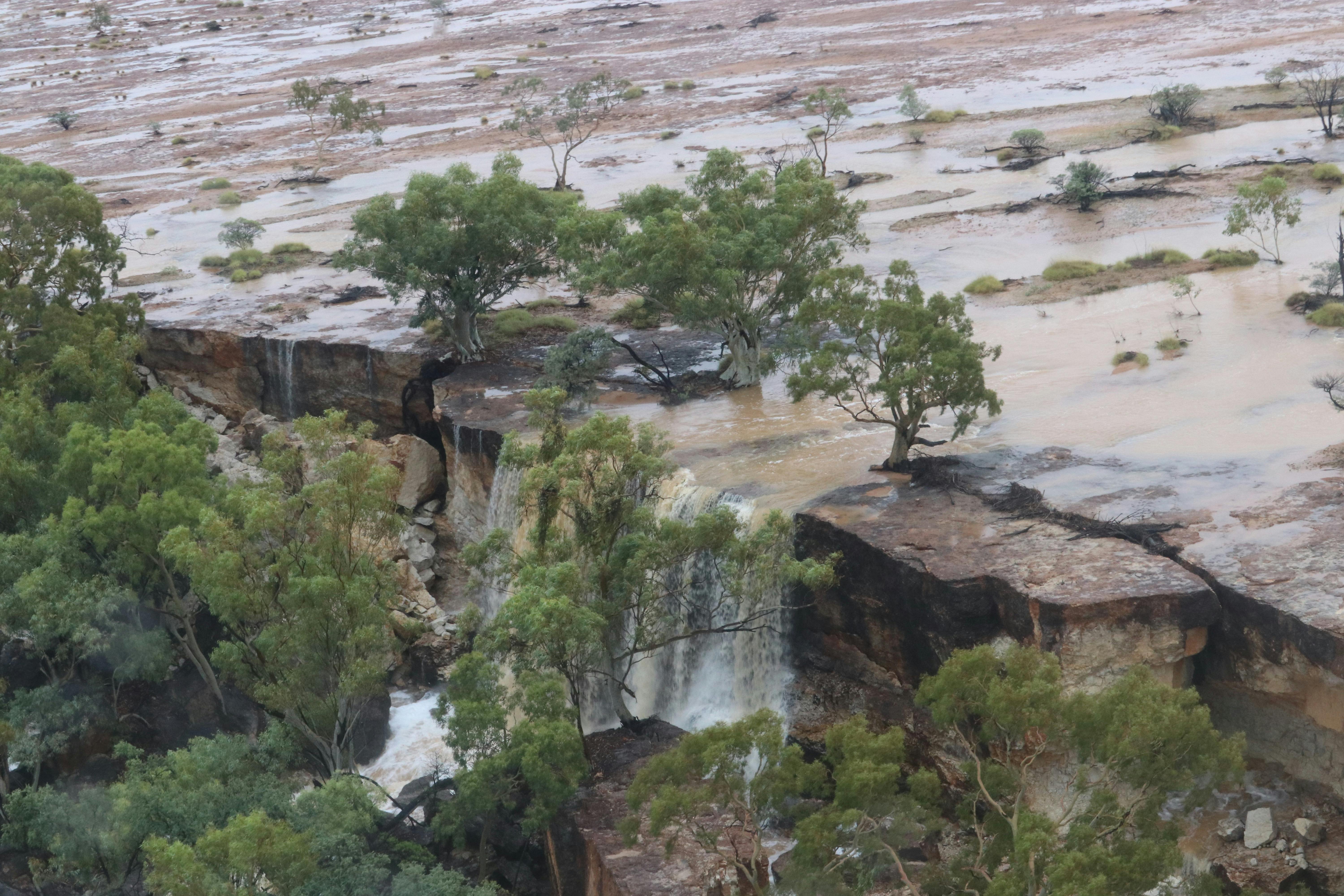 Scrammy Gorge in Flood